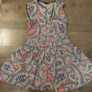 J Crew Multicolored Size 8 Dress